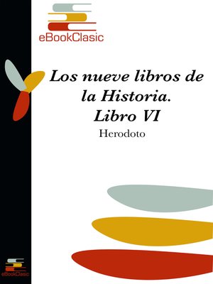 cover image of Los nueve libros de la Historia VI (Comentada)